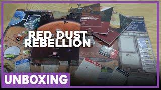 Uboxing | Red Dust Rebellion | GMT Games | The Players' Aid