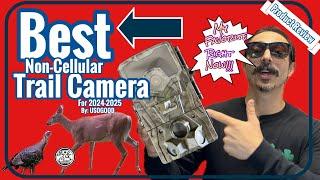 Best Non-Cellular Trail Camera for Deer & Game - MY FAVORITE RN - #hunting #trailcam #trailcamera