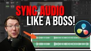 5 BEGINNER TIPS FOR PERFECT AUDIO SYNC - Davinci Resolve FREE