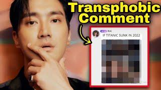 Super Junior’s Siwon criticized for posting transphobic meme  #kpop