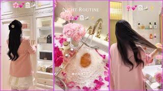 Night routine+Exquisite Girls' Night Whole Body Whitening Management Day