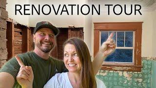 BEFORE & DURING Renovation Tour of our Spanish Bungalow (Six months in, are we halfway done?) Ep. 35