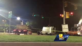 Video: Crews remove Confederate statue overnight in Baltimore