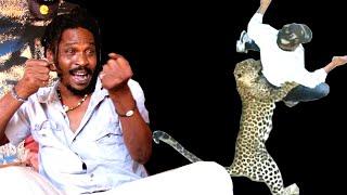 Journey to S.Afirca 3. Cheetah yalya mukwano gwange nga ndaba mu game park Jaaja Mesenger.