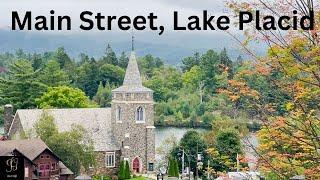 Main Street, Lake Placid, New York 4K