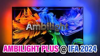 Philips AMBILIGHT PLUS (Philips OLED959) in der finalen Version auf der IFA 2024