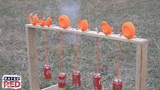 How to Make a Soda Can and Clay Plinking Target