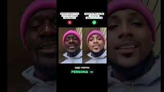 Persona app - Best video/photo editor  #beautycamera #filters #persona #photoshop