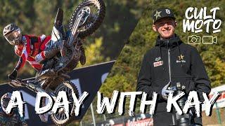 A DAY WITH KAY | MXGP PHOTOGRAPHY LESSONS | CULT MOTO feat. KAY DE WOLF