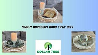 EPISODE 9- gorgeous wood tray decor made from tumbling tower blocks and more!