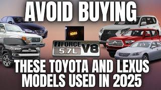 Avoid Buying These Toyota and Lexus Models Used in 2025