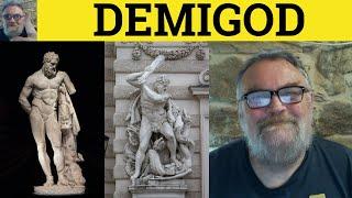  Demigod Meaning - Demigod Examples - Demi-God Defined - IELTS Nouns - Demigod