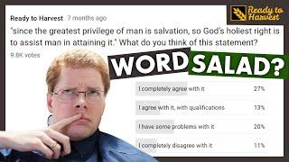 Are Christian Denominations Serving Up Word Salad?