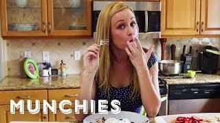 How to Make Chocolate & Fruit Crepes with Adult Actress Kayden Kross