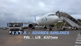 SATA Azores Airlines Ponta Delgada - Lisbon A321neo