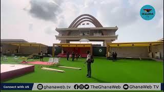 Preparations underway for John Mahama's swearing-in ceremony at Independence Square