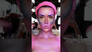 Макияж рандомными цветами. Тгк: не кира найтли #makeuptutorial