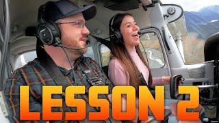 Flight Training with Student Pilot w/ Stick & Rudder Basics | 2nd Flight Lesson