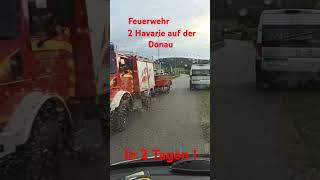 2 Havarie in 2 Tagen auf der Donau Staustufe Bad Abbach