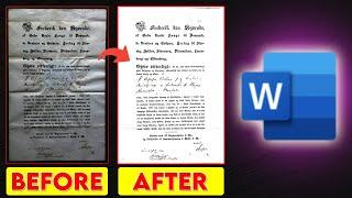 How to Repair Old Document in Microsoft Word | Old Document Convert to New MS Word