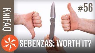 KnifeCenter FAQ #56: Is A Sebenza Worth the Money? + ZT 0562 vs Sebenza