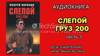 Андрей Воронин. Слепой. Груз 200. Часть 3. Читает: Михаил Росляков. Аудиокнига. Боевик.