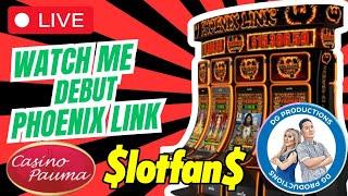 ‍ LIVE DEBUT BRAND NEW PHOENIX LINK $LOTFAN$ SLOT MACHINE CASINO PAUMA ARISTOCRAT #short #slots