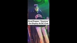 Dead Rapper "Goonew" Propped Upright At DC Club Funeral