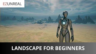 Unreal Engine 5 Tutorial for Beginners: EASY Landscape Creation (UE5.3)