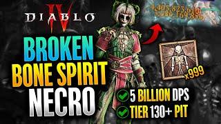 Diablo 4 - Best Endgame Bone Spirit Necromancer Build Guide | Season 4 Best Necro Build