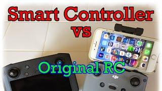 DJI Smart Controller vs Mavic Air 2 Controller