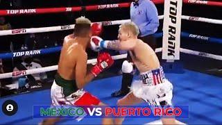 Jeremy Adorno VS Ramiro Martinez  Pelea completa Full fight / MEXICO VS PUERTO RICO