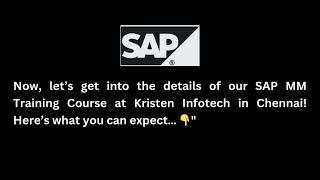 SAP Certification Courses in Tamil | Best sap training institute in chennai | SAP Courses Tamil |