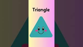 Learn Shapes For Kids | Circle, Triangle, Square, Rectangle  #kidslearning #shapesdrawing