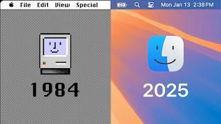 I Tested 40 Years of Apple Mac OS
