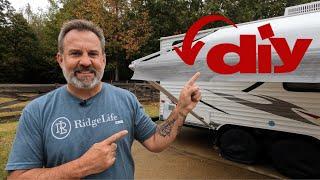 HOW TO Replace RV Camper Awning Fabric | DIY | Step By Step