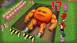 JJ and Mikey Buried GIANT UDIN DIN DIN DUN ALIVE in Minecraft Challenge - Maizen