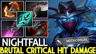 NIGHTFALL [Phantom Assassin] Brutal Critical Hit Damage Aggressive Plays Dota 2