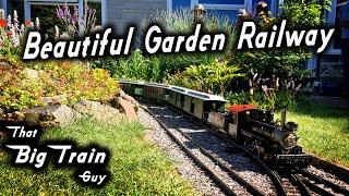 Visiting David Munns' Garden Railway