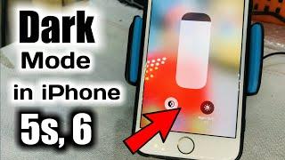 Official Dark Mode for iPhone 6 and 5s,5  || How to Get Dark Mode in iPhone 6 ,5s |@IrasWorldd