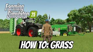 How To: Grass - Farming Simulator 25 FS25 XBOX