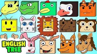 Animal Names Song 2 | Wild Animal Names Song For Children