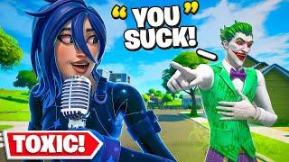 I GIRL Voice Trolled the Most TOXIC Pro Fortnite Player..