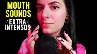 ASMR español MOUTH SOUNDS  (+Asmr Visual, Tocando tu cara etc)