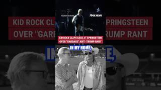 Kid Rock fires back at Bruce Springsteen over anti-Trump tirade #news #shorts #politics #us #kidrock