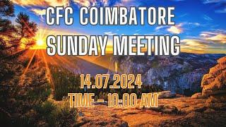 CFC Covai Sunday Meeting