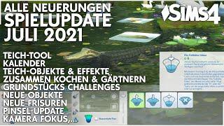 Teich-Tool und noch mehr!  Kostenloses Die Sims 4 Spielupdate Juli 2021 Showcase