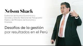 Conferencia: Desafíos de la gestión por resultados en el Perú