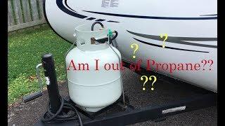 Measure accurate RV propane tank level. Easy to see accurate propene level. How much propane in tank