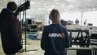 Новогодний корпоратив ивент агентство ARENA CS Airport backstage